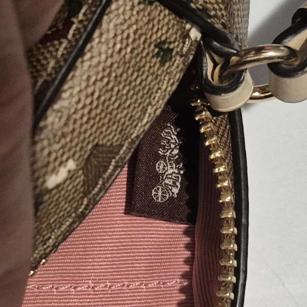 Coach Floral Brown